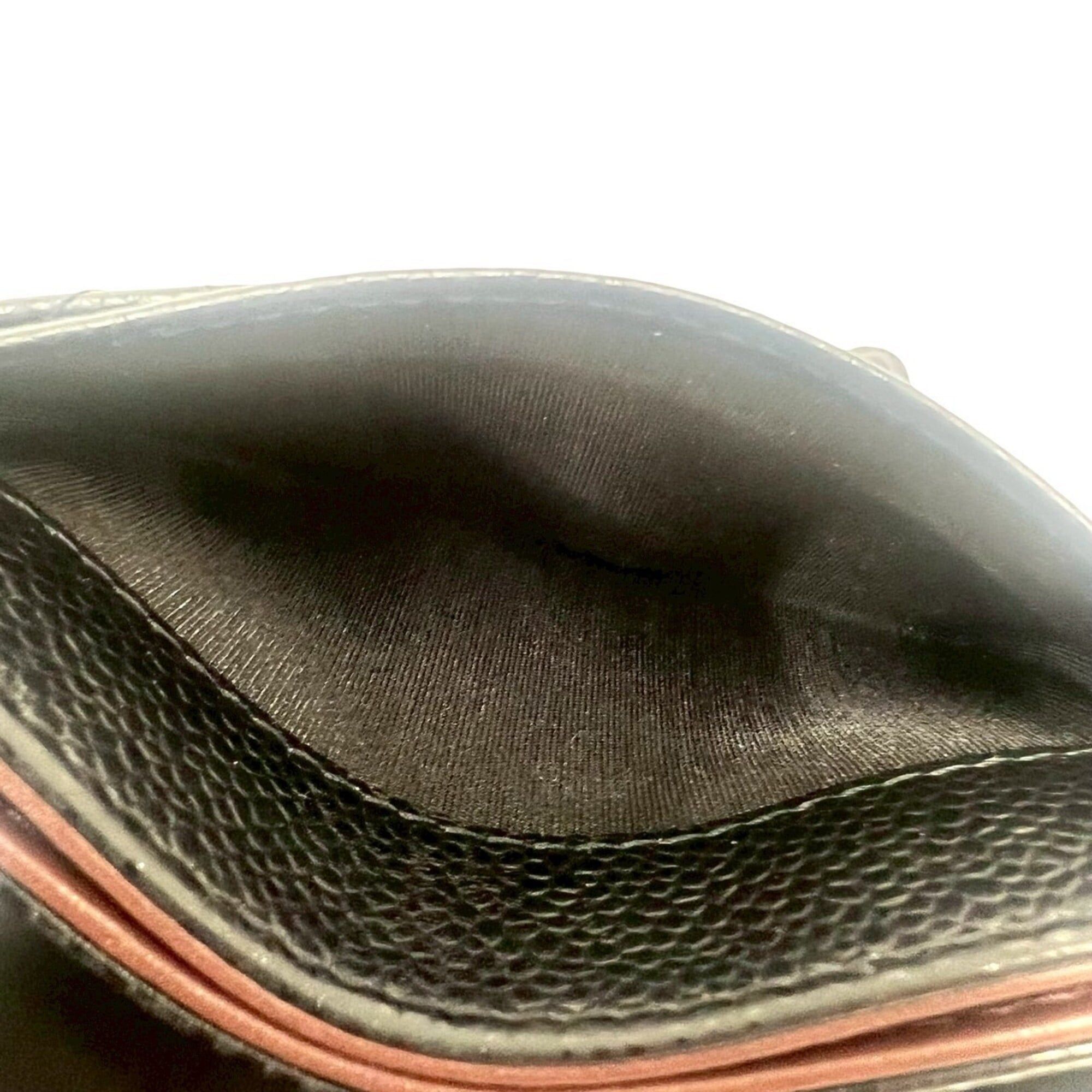 Chanel CHANEL Matelassé Coco Mark Caviar Leather Business Card Holder/Card Case/Pass Case, Black, 38791 Size ONE SIZE - 8 Thumbnail