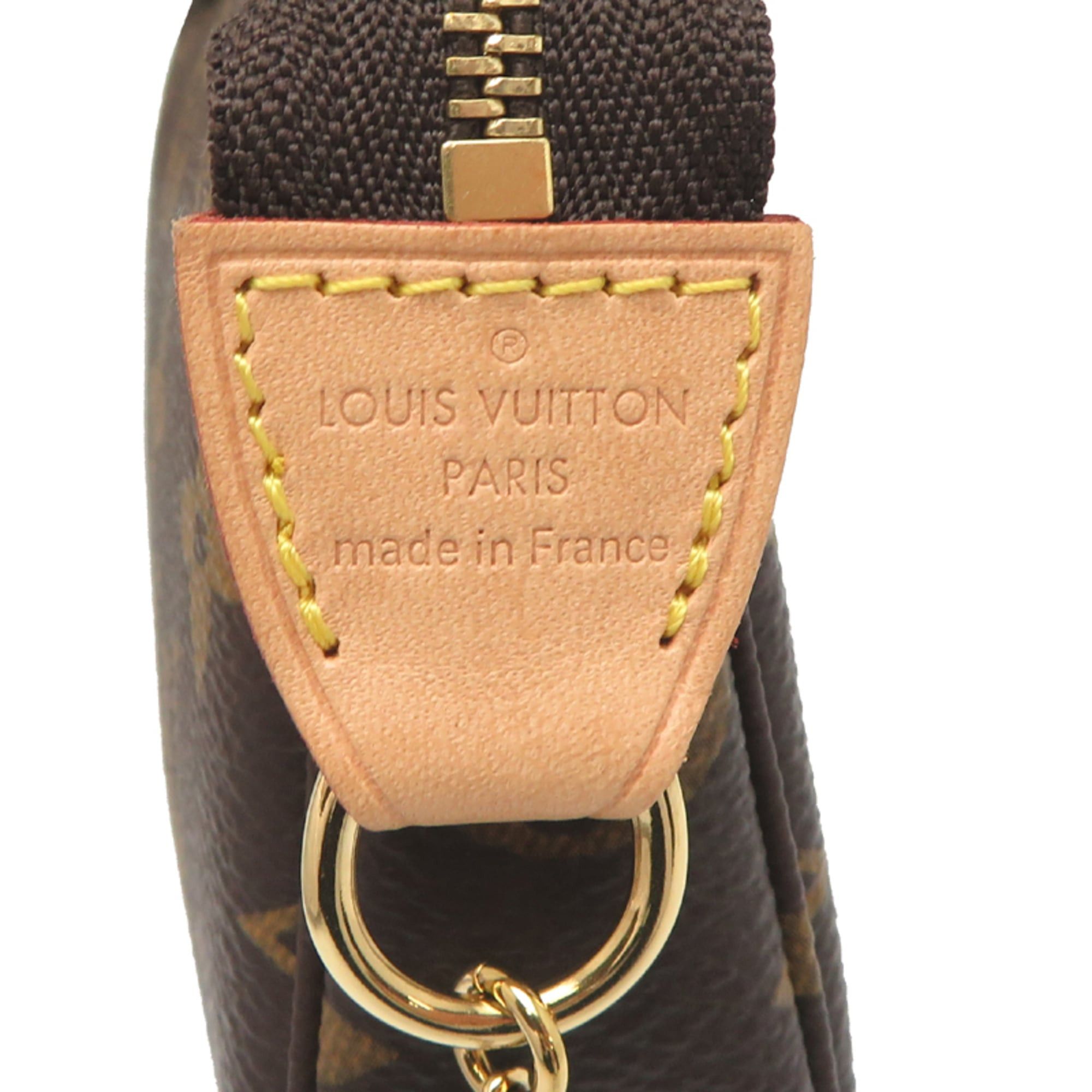 Louis Vuitton Louis Vuitton Mini Pochette Accessoires Women's Pouch M58009 Monogram Brown Size ONE SIZE - 7 Thumbnail