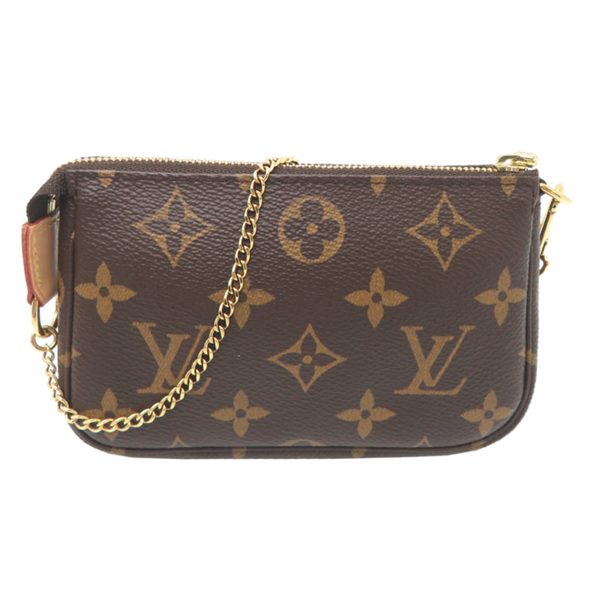 Louis Vuitton Louis Vuitton Mini Pochette Accessoires Women's Pouch M58009 Monogram Brown Size ONE SIZE - 2 Thumbnail