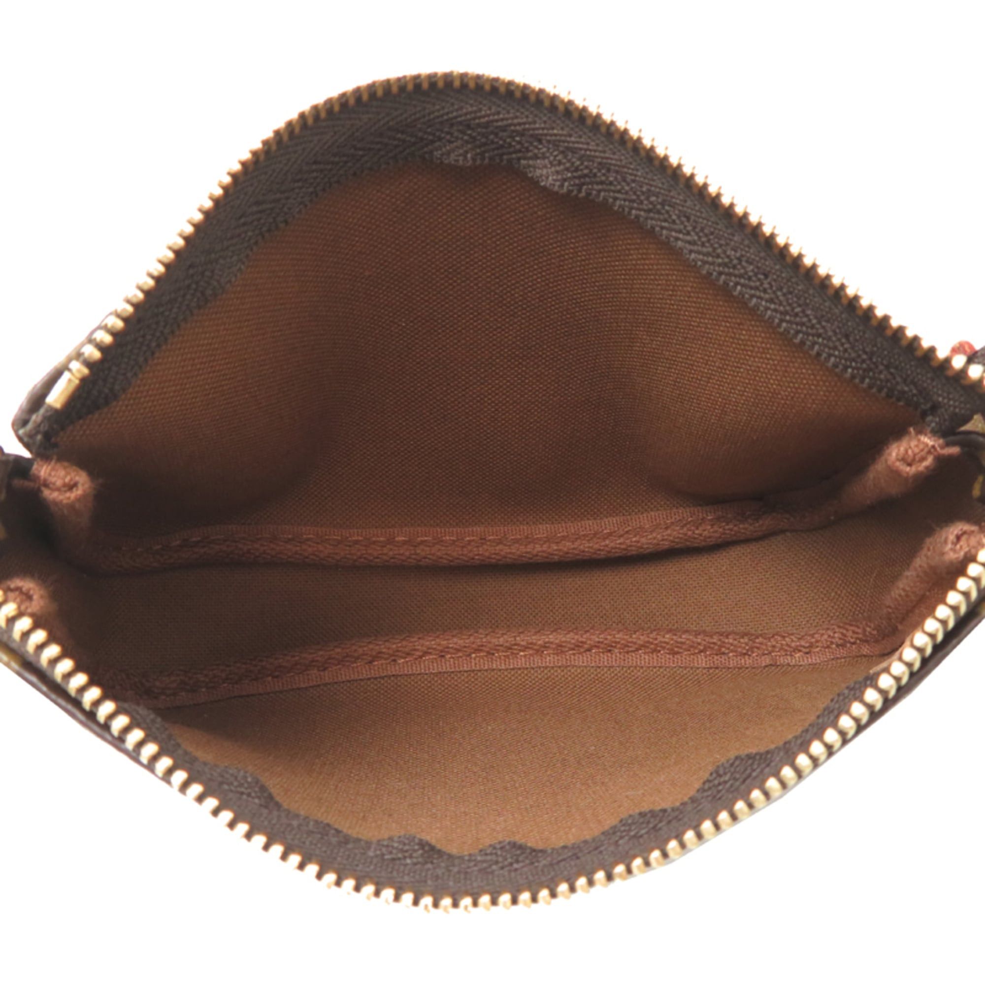 Louis Vuitton Louis Vuitton Mini Pochette Accessoires Women's Pouch M58009 Monogram Brown Size ONE SIZE - 6 Thumbnail