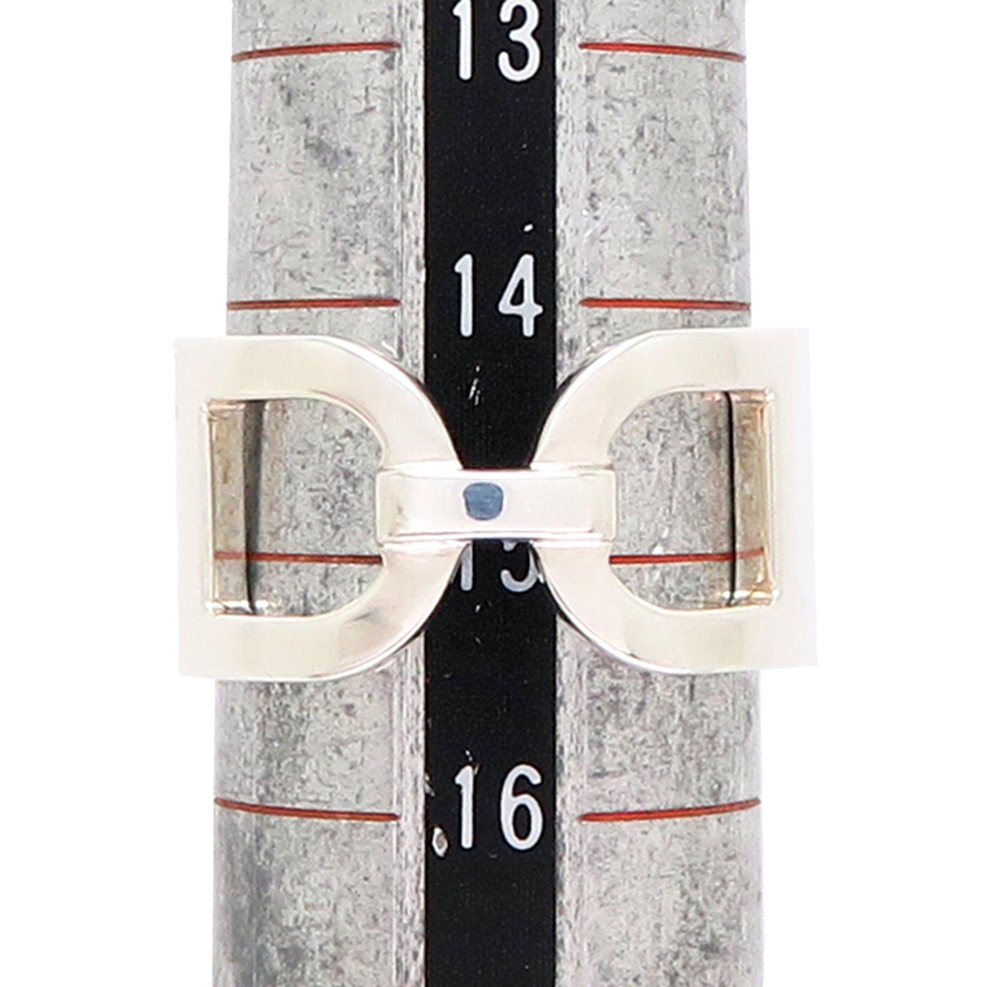 Hermes Hermes #55 Ever Chaine d'Ancre Women's Ring H116619B Sterling Silver 925 Size ONE SIZE - 8 Thumbnail
