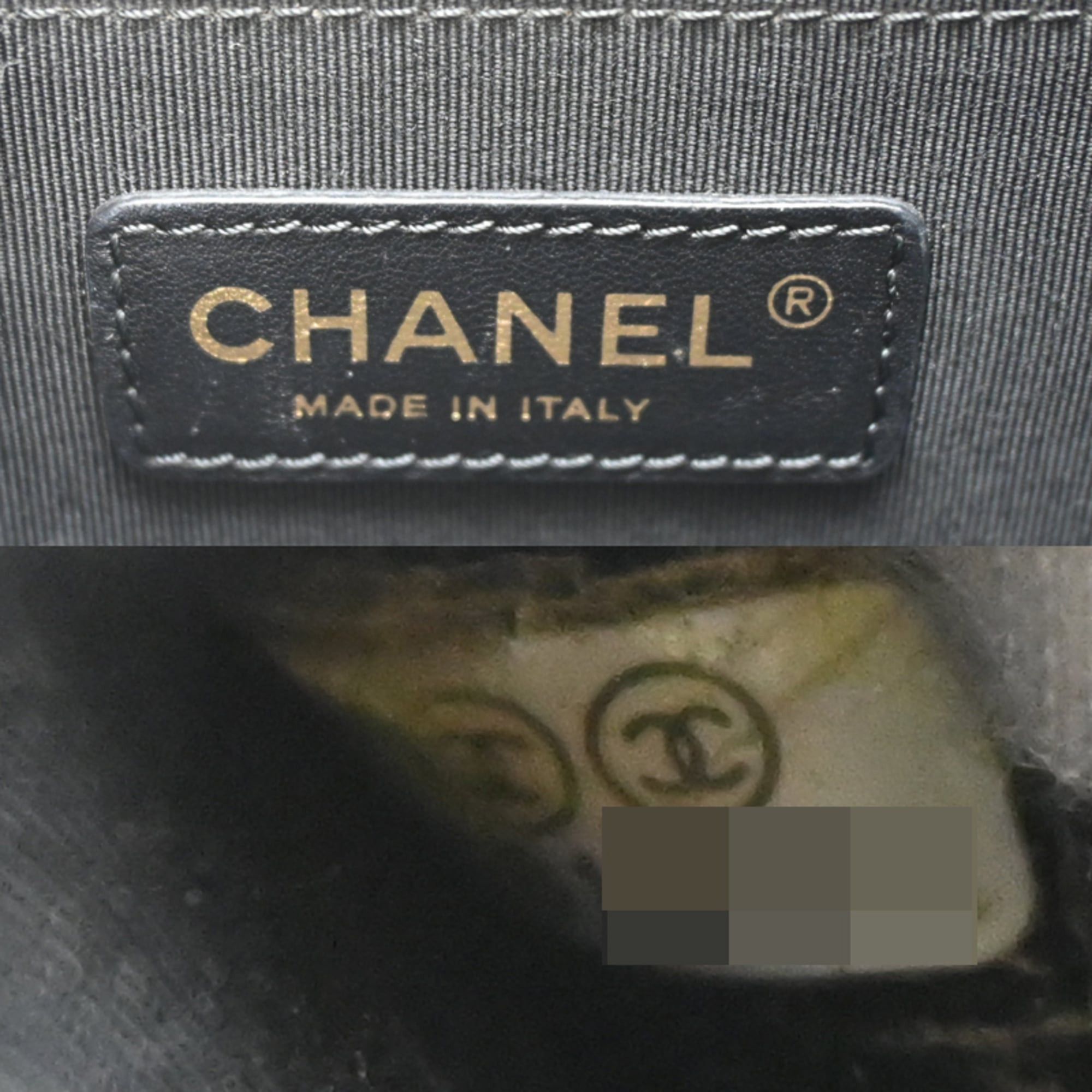 Chanel Chanel Lego Boy Women's Shoulder Bag, Lambskin, Noir (Black) Size ONE SIZE - 9 Thumbnail