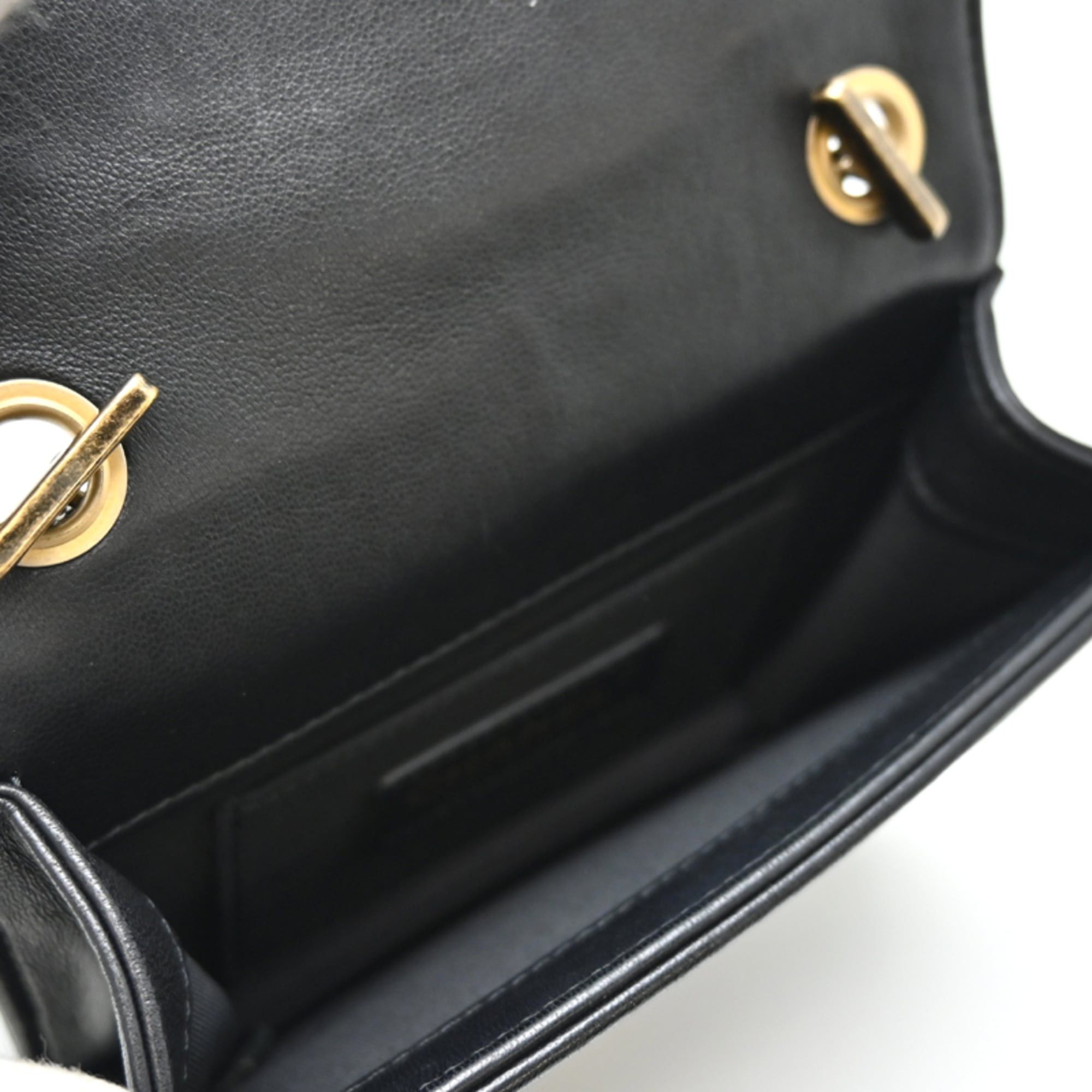 Chanel Chanel Lego Boy Women's Shoulder Bag, Lambskin, Noir (Black) Size ONE SIZE - 6 Thumbnail