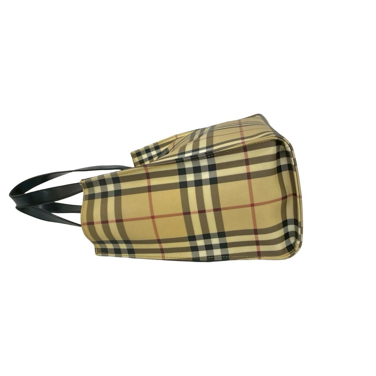 Burberry Burberry Burberry Leather Tote Bag Plastic / Synthetic Tote Bag DUTY FREE for USA Size ONE SIZE - 6 Thumbnail