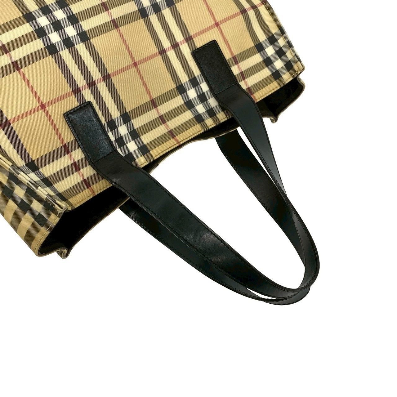 Burberry Burberry Burberry Leather Tote Bag Plastic / Synthetic Tote Bag DUTY FREE for USA Size ONE SIZE - 5 Thumbnail