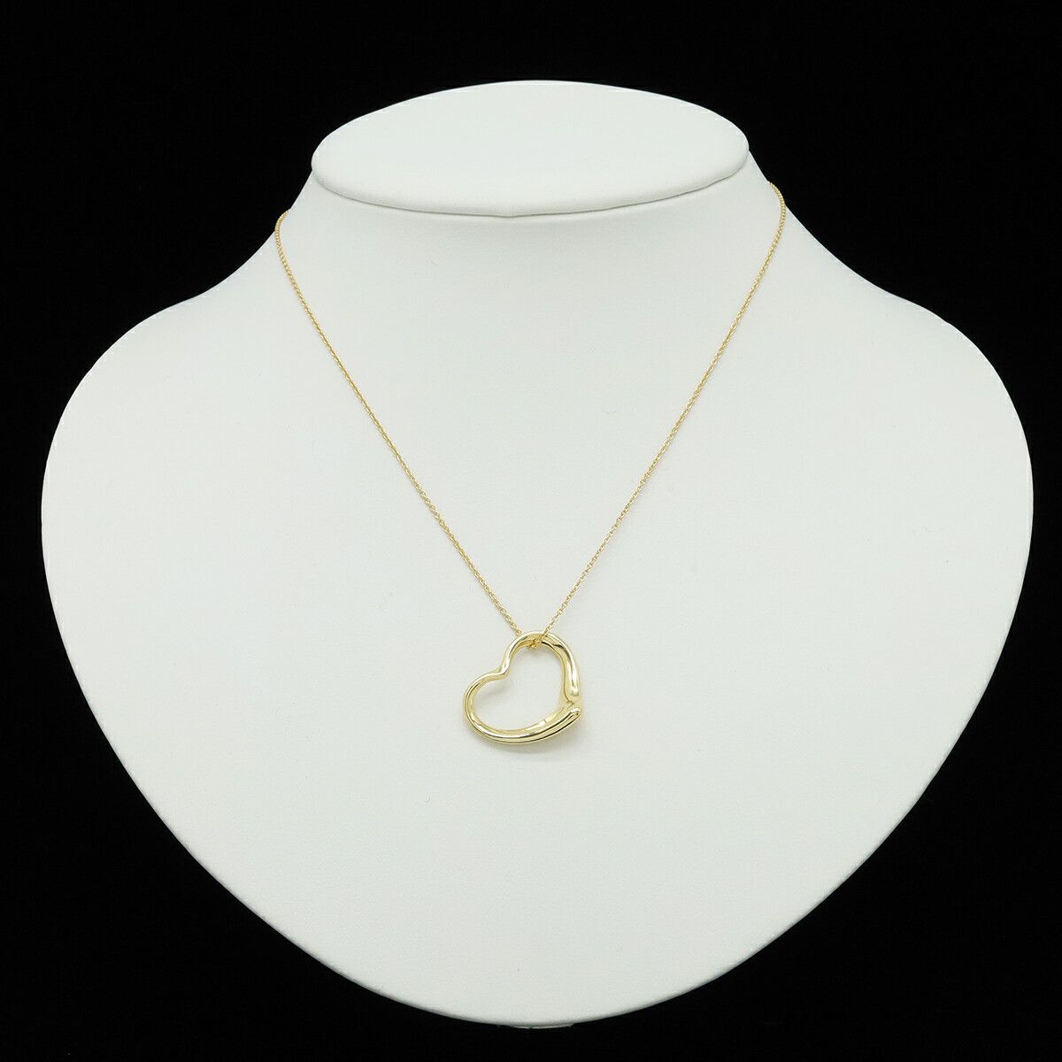 Tiffany & Co. Tiffany & Co. Tiffany & Co. Elsa Peretti Open Heart Au750 Necklace Precious Metal Necklace DUTY FREE for USA Size ONE SIZE - 6 Thumbnail
