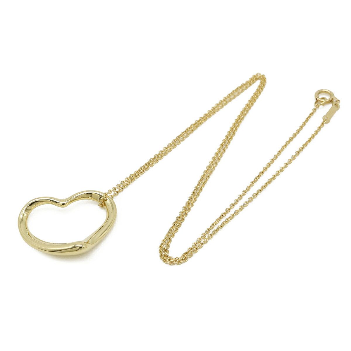 Tiffany & Co. Tiffany & Co. Tiffany & Co. Elsa Peretti Open Heart Au750 Necklace Precious Metal Necklace DUTY FREE for USA Size ONE SIZE - 2 Thumbnail