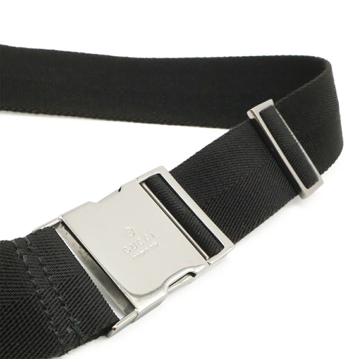 Gucci Gucci Gucci Nylon Canvas Waist Bag Textile Belt Bag 122350 DUTY FREE for USA Size ONE SIZE - 5 Thumbnail