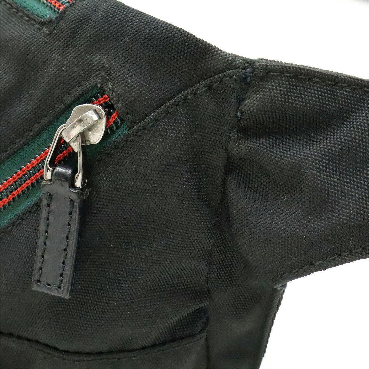 Gucci Gucci Gucci Nylon Canvas Waist Bag Textile Belt Bag 122350 DUTY FREE for USA Size ONE SIZE - 9 Thumbnail
