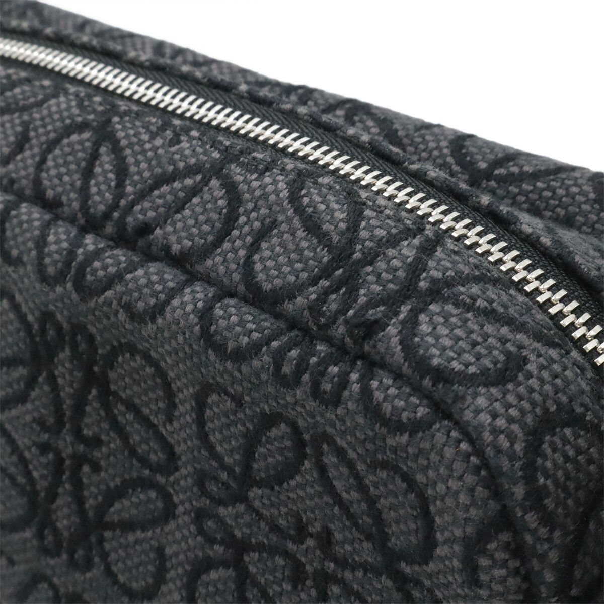 Loewe Loewe Loewe Repeat Anagram Canvas Shoulder Bag Textile Crossbody Bag DUTY FREE for USA Size ONE SIZE - 4 Thumbnail