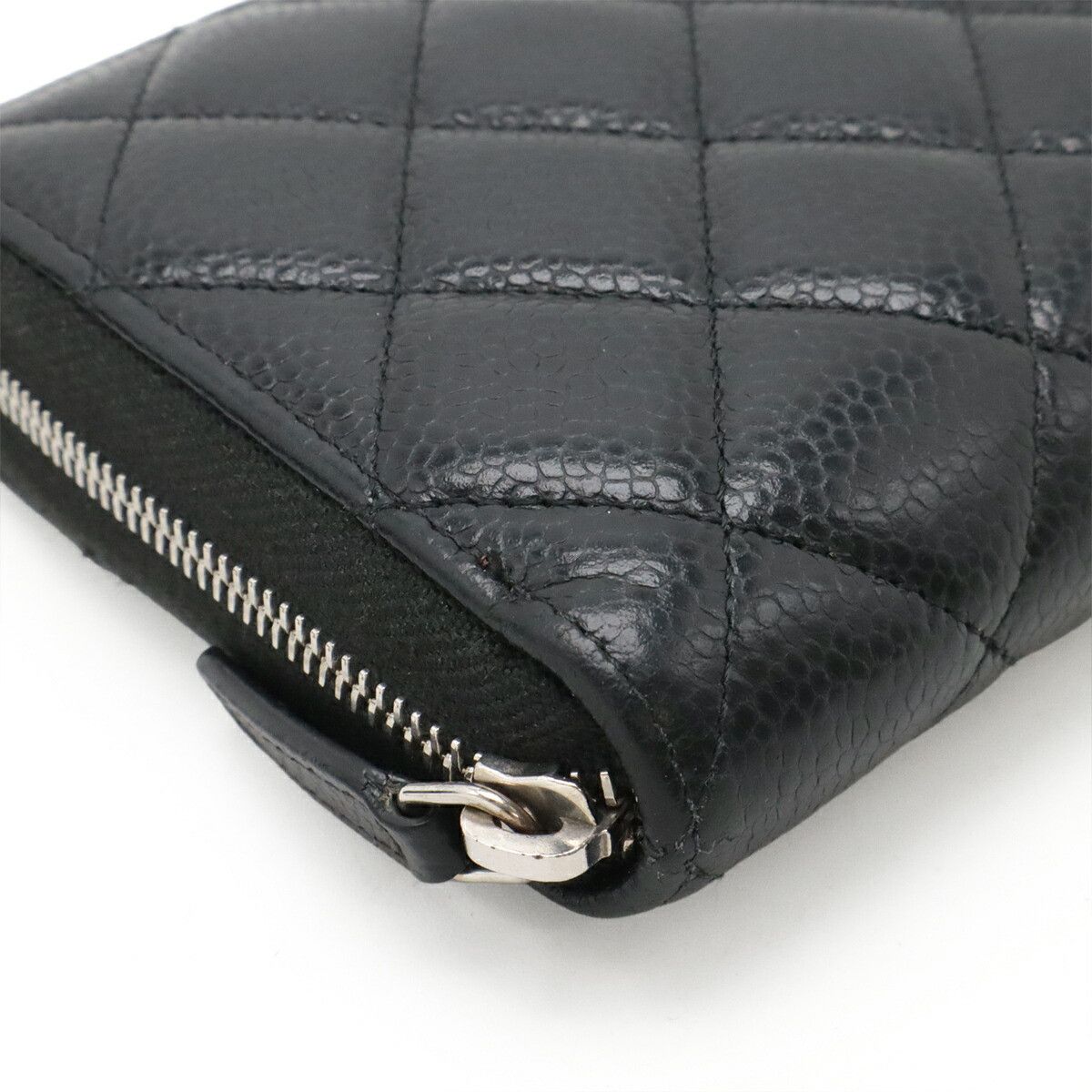 Chanel Chanel Chanel Caviar Skin Long Wallet Leather Long Wallet AP0242 DUTY FREE for USA Size ONE SIZE - 3 Thumbnail