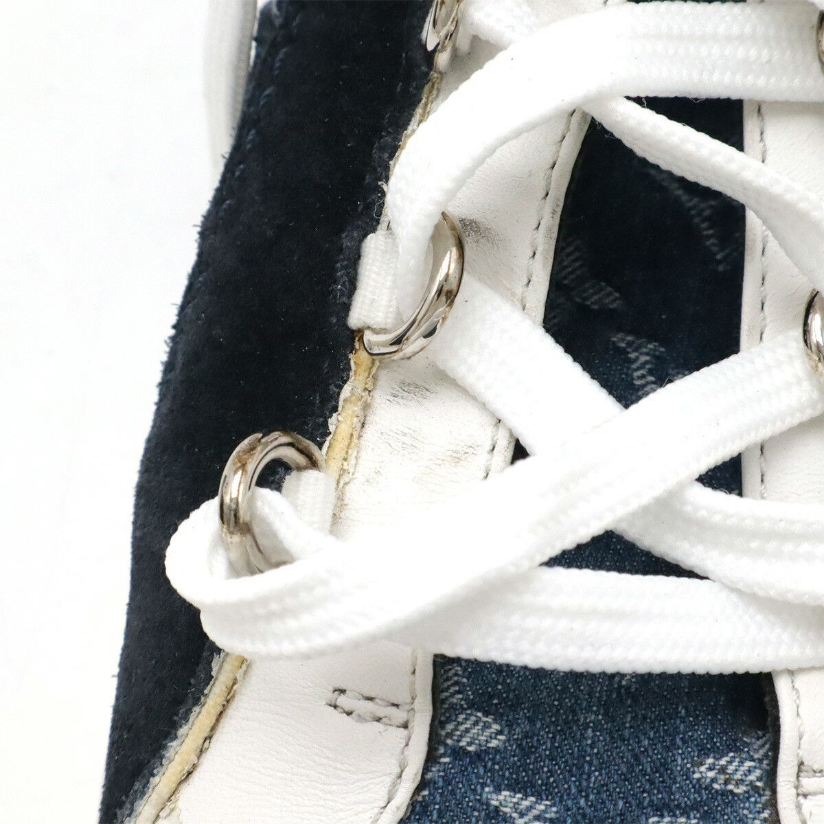Louis Vuitton Louis Vuitton Louis Vuitton Monogram Denim Sneakers Textile Shoes DUTY FREE for USA Size ONE SIZE - 5 Thumbnail