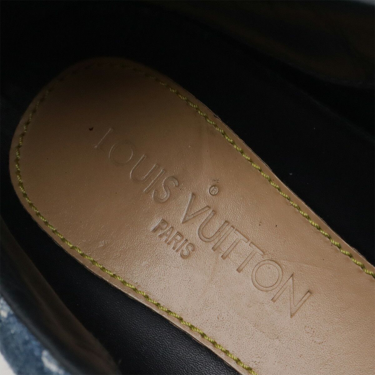 Louis Vuitton Louis Vuitton Louis Vuitton Monogram Denim Sneakers Textile Shoes DUTY FREE for USA Size ONE SIZE - 8 Thumbnail