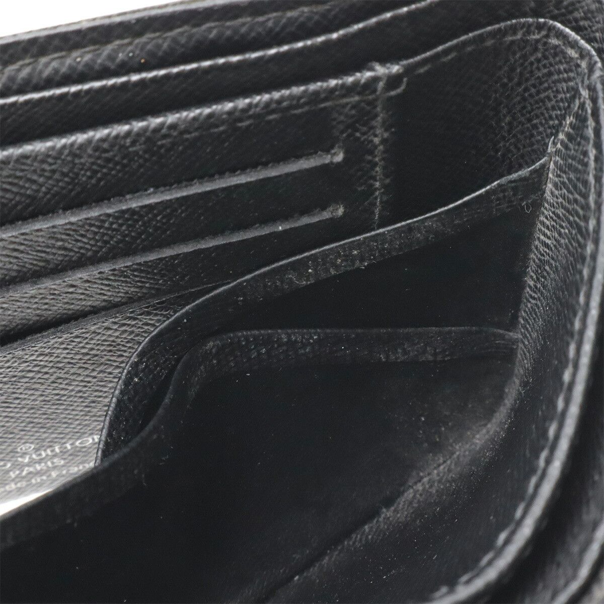 Louis Vuitton Louis Vuitton Louis Vuitton Damier Graphite Bifold Wallet Textile Short Wallet N62663 DUTY FREE for USA Size ONE SIZE - 8 Thumbnail