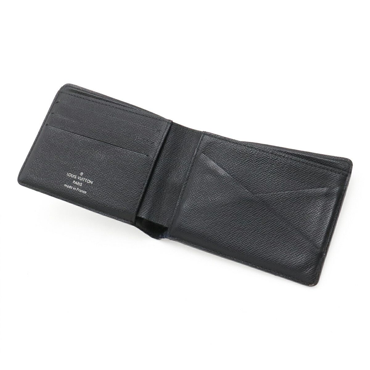 Louis Vuitton Louis Vuitton Louis Vuitton Damier Graphite Bifold Wallet Textile Short Wallet N62663 DUTY FREE for USA Size ONE SIZE - 5 Thumbnail