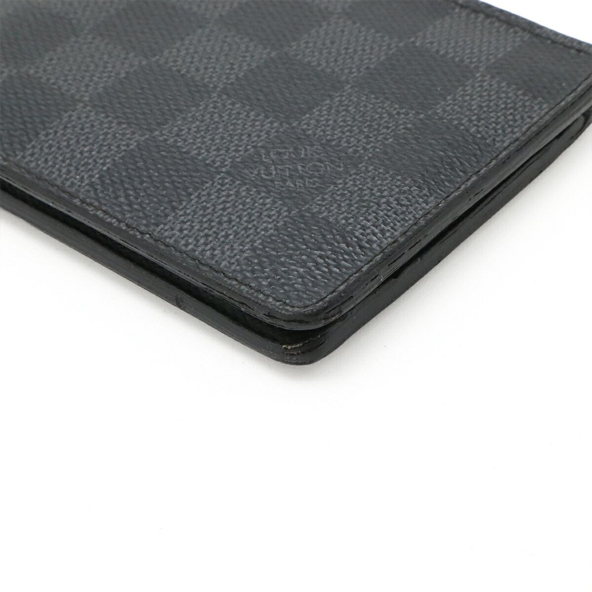 Louis Vuitton Louis Vuitton Louis Vuitton Damier Graphite Bifold Wallet Textile Short Wallet N62663 DUTY FREE for USA Size ONE SIZE - 3 Thumbnail