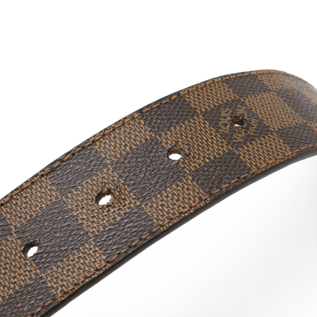 Louis Vuitton Louis Vuitton Louis Vuitton Damier Belt Textile Belt M9807V DUTY FREE for USA Size ONE SIZE - 6 Thumbnail