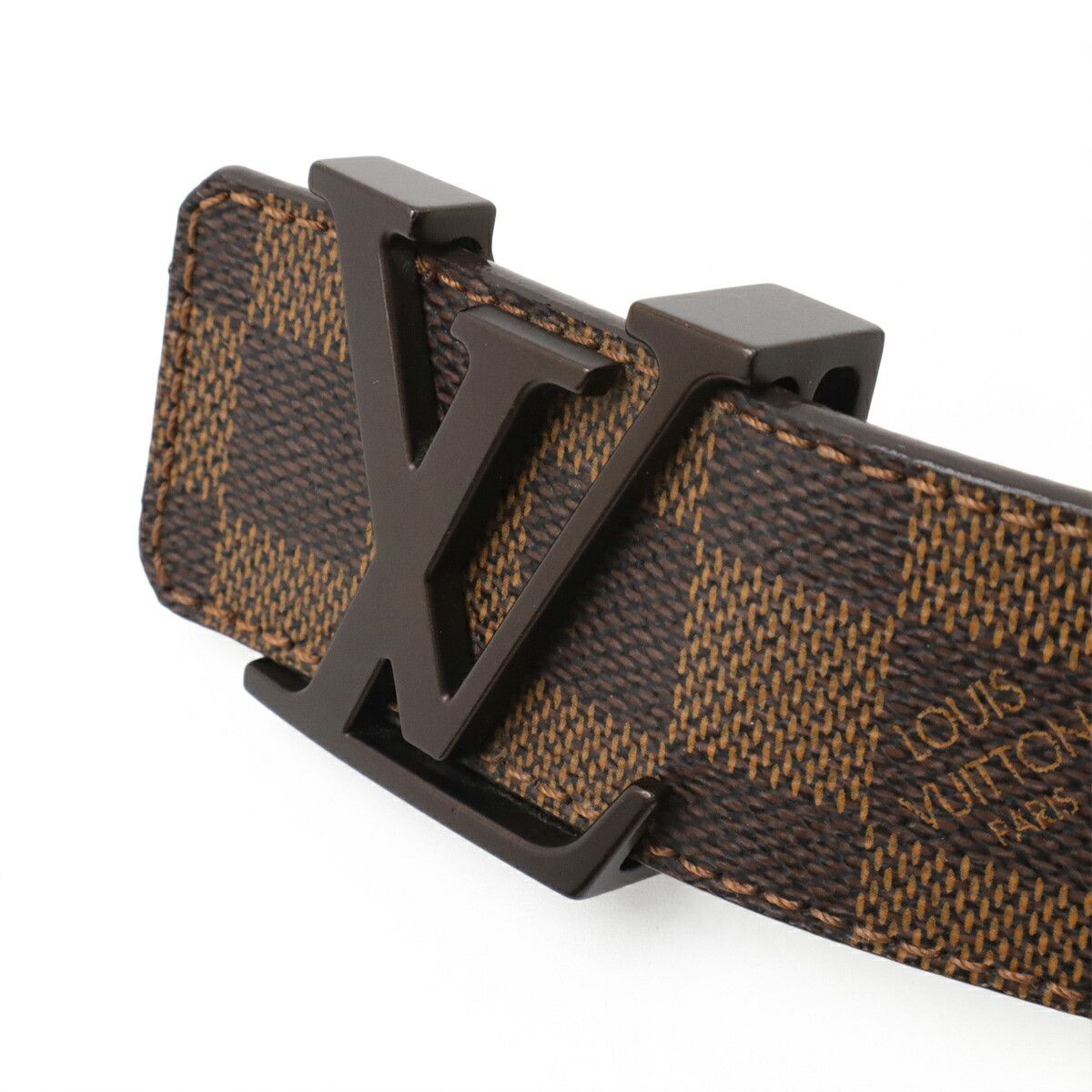 Louis Vuitton Louis Vuitton Louis Vuitton Damier Belt Textile Belt M9807V DUTY FREE for USA Size ONE SIZE - 3 Thumbnail