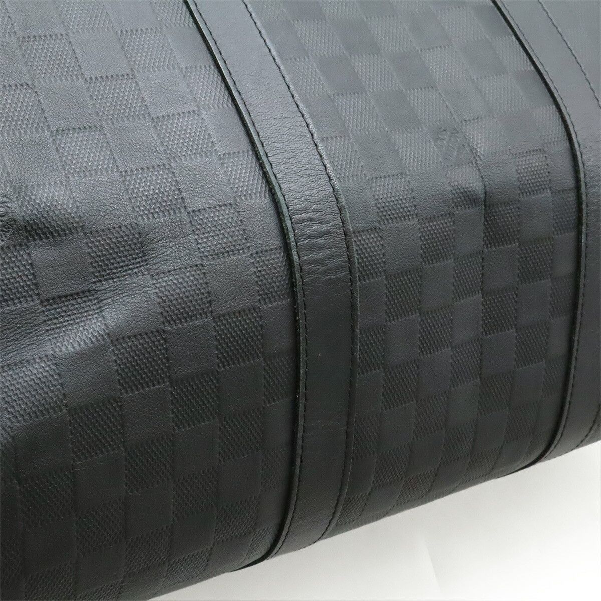 Louis Vuitton Louis Vuitton Louis Vuitton Keepall Bandouliere Damier Infini boston bag Leather Travel Bag N41144 DUTY FREE for USA Size ONE SIZE - 9 Thumbnail