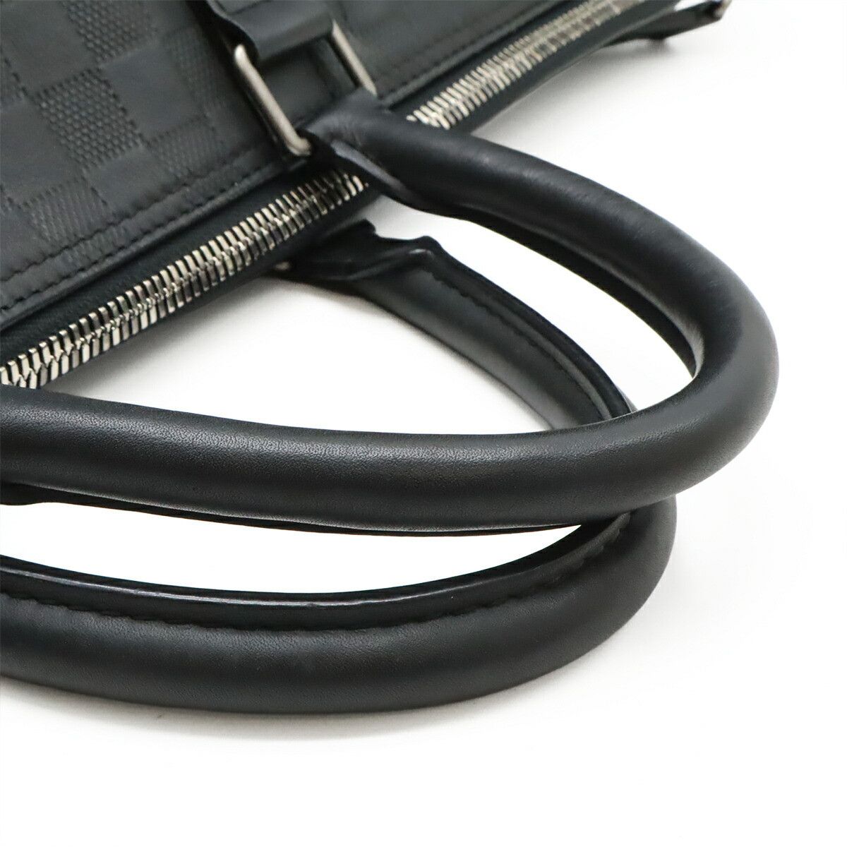 Louis Vuitton Louis Vuitton Louis Vuitton Keepall Bandouliere Damier Infini boston bag Leather Travel Bag N41144 DUTY FREE for USA Size ONE SIZE - 4 Thumbnail