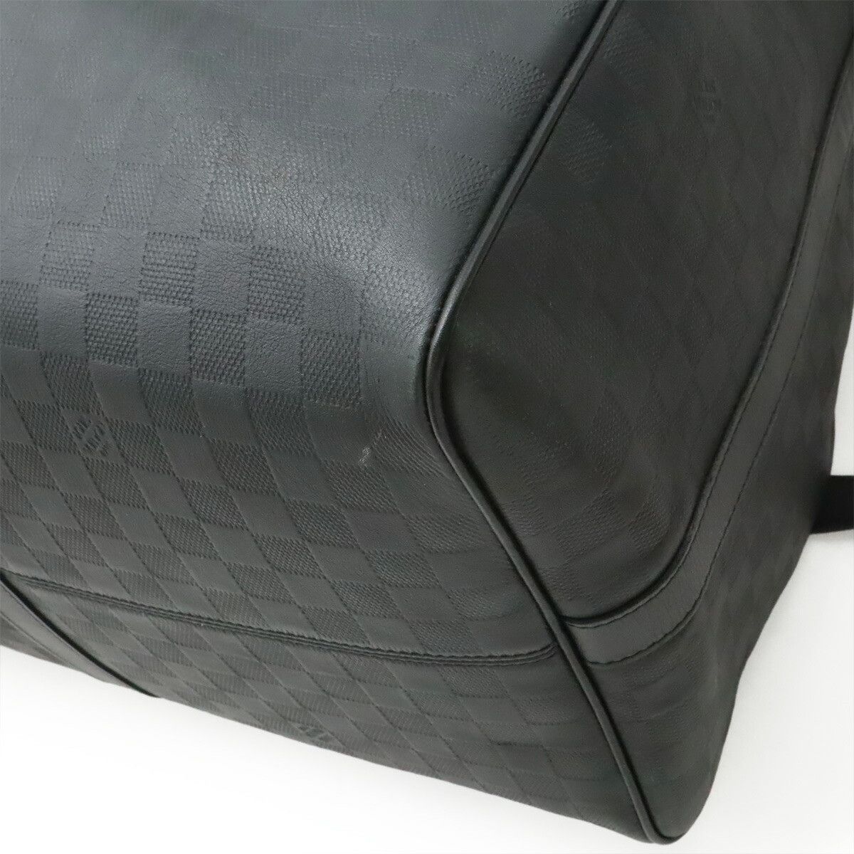 Louis Vuitton Louis Vuitton Louis Vuitton Keepall Bandouliere Damier Infini boston bag Leather Travel Bag N41144 DUTY FREE for USA Size ONE SIZE - 3 Thumbnail