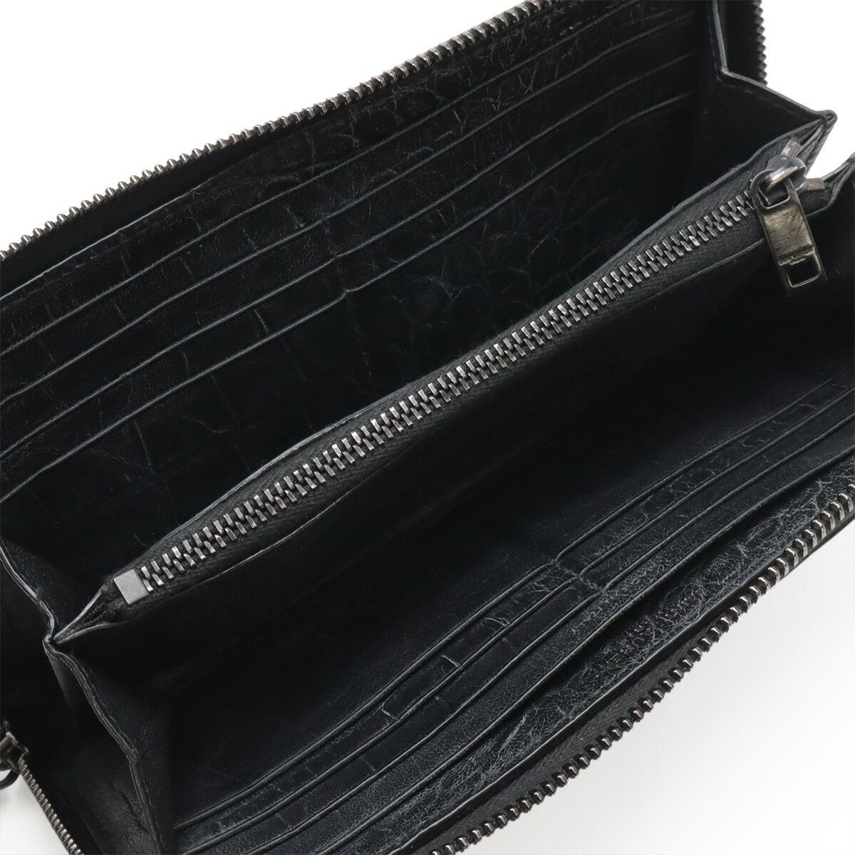 Yves Saint Laurent Yves Saint Laurent Yves Saint Laurent Leather Long Wallet Leather Long Wallet 617415 DUTY FREE for USA Size ONE SIZE - 6 Thumbnail