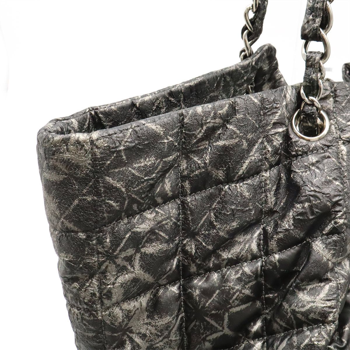 Chanel Chanel Chanel Melrose Cabas Nylon Tote Bag Textile Shoulder Bag A47190 DUTY FREE for USA Size ONE SIZE - 6 Thumbnail