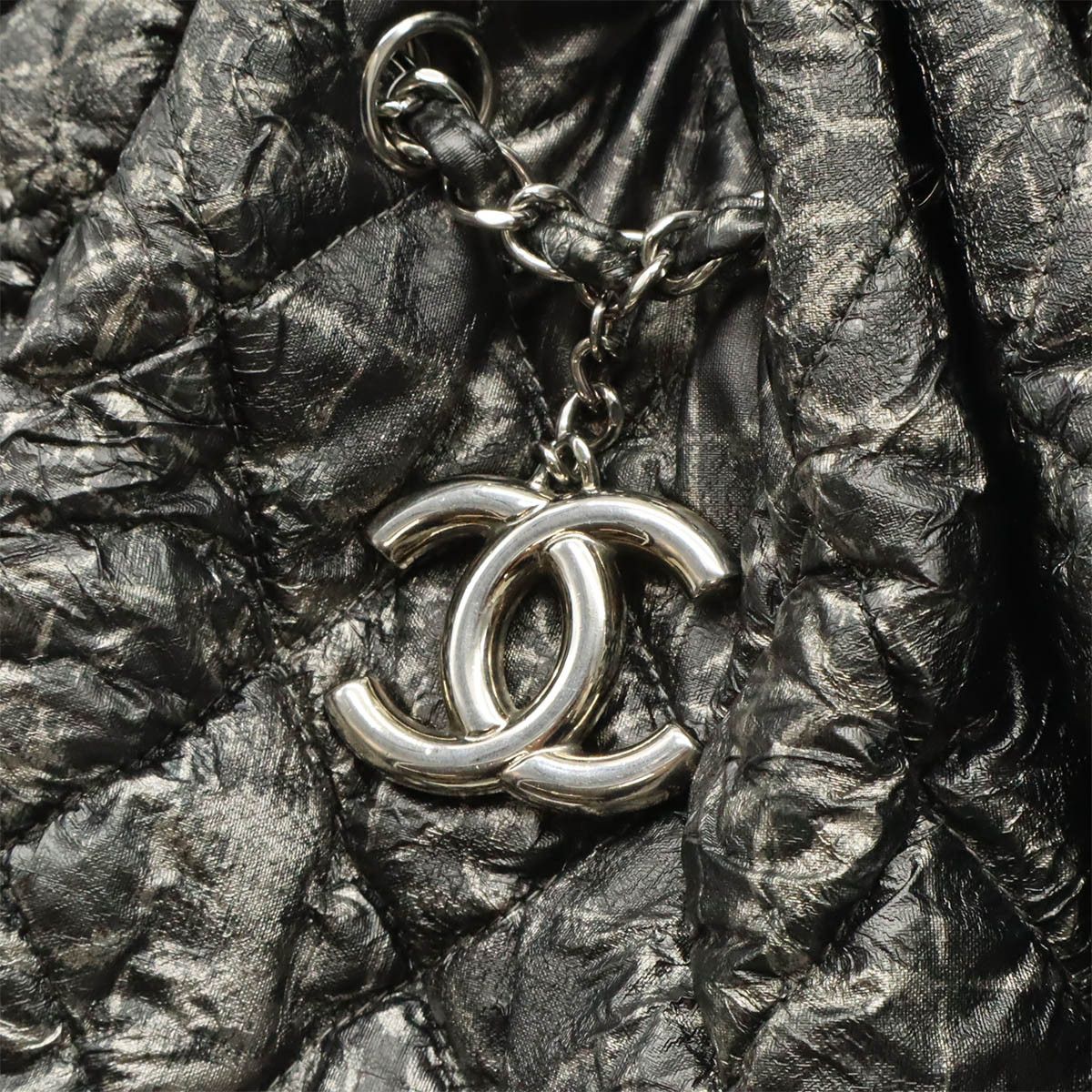 Chanel Chanel Chanel Melrose Cabas Nylon Tote Bag Textile Shoulder Bag A47190 DUTY FREE for USA Size ONE SIZE - 8 Thumbnail
