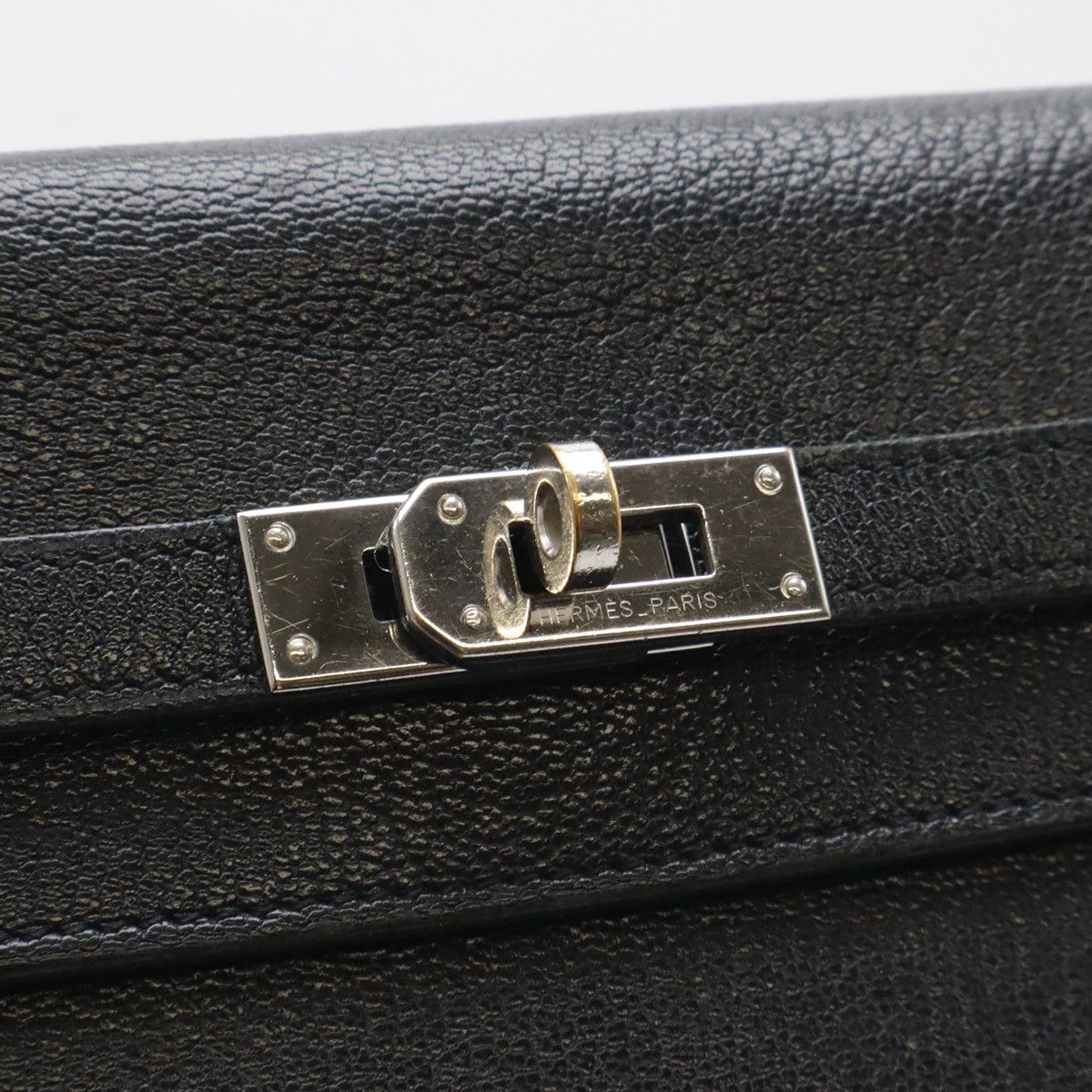 Hermes Hermes Hermes Kelly Wallet Long Chevre Long Wallet Leather Long Wallet Stamp N (2010) DUTY FREE for USA Size ONE SIZE - 4 Thumbnail