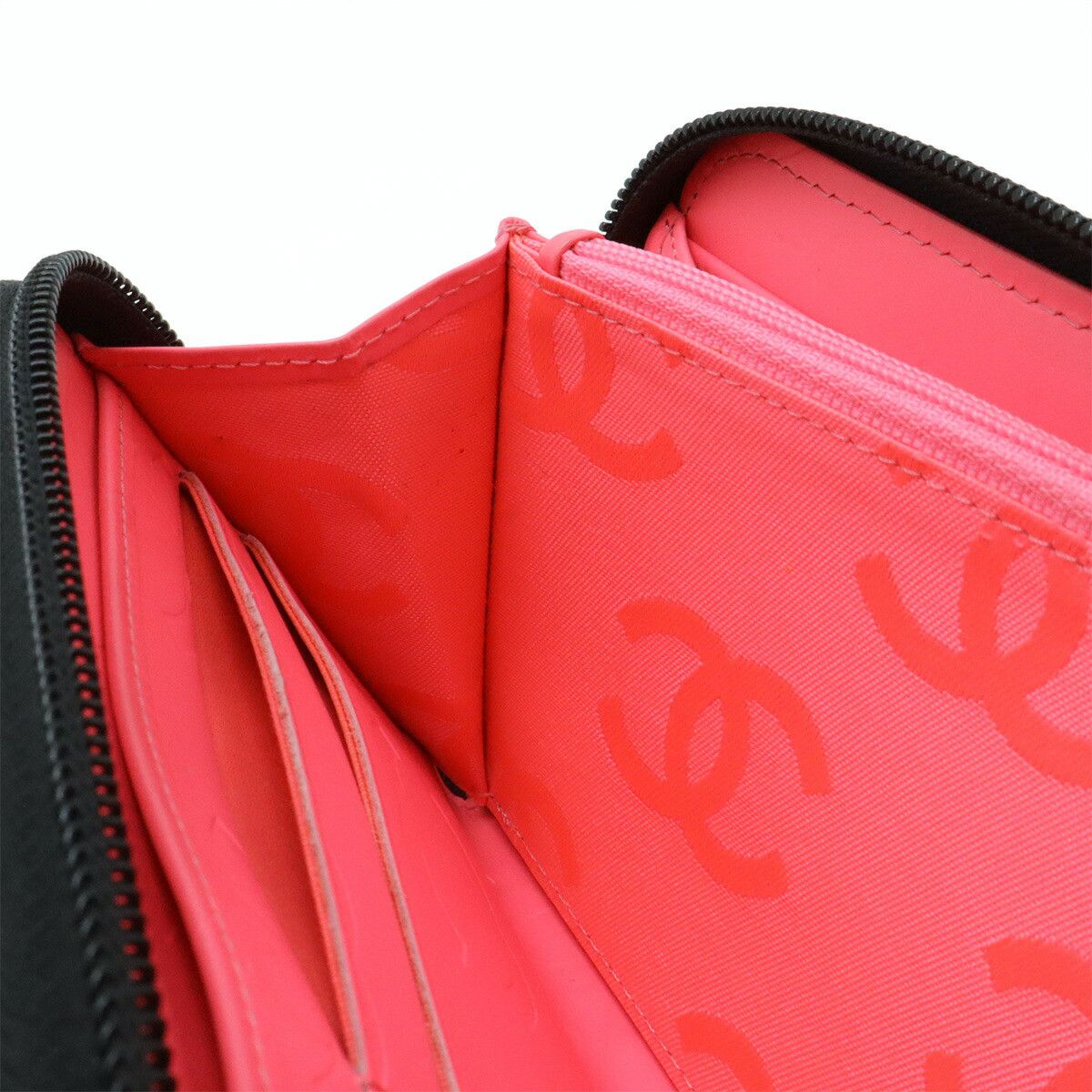Chanel Chanel Chanel Cambon Line Soft Calf Long Wallet Leather Long Wallet A50078 DUTY FREE for USA Size ONE SIZE - 8 Thumbnail