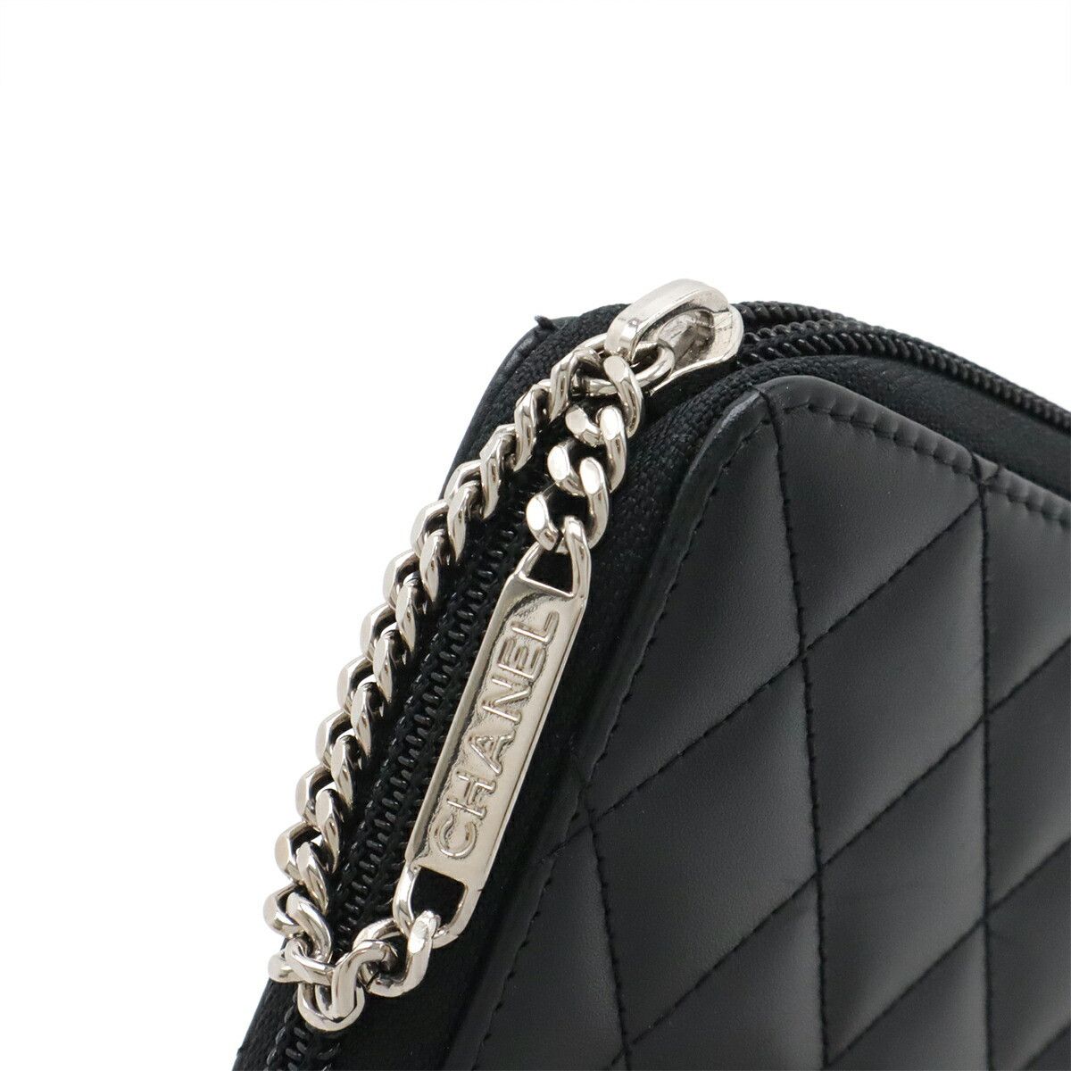 Chanel Chanel Chanel Cambon Line Soft Calf Long Wallet Leather Long Wallet A50078 DUTY FREE for USA Size ONE SIZE - 5 Thumbnail