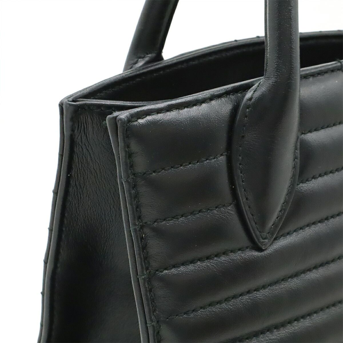 Prada Prada Prada Diagramme Leather Handbag Leather Handbag 1BA156 DUTY FREE for USA Size ONE SIZE - 6 Thumbnail