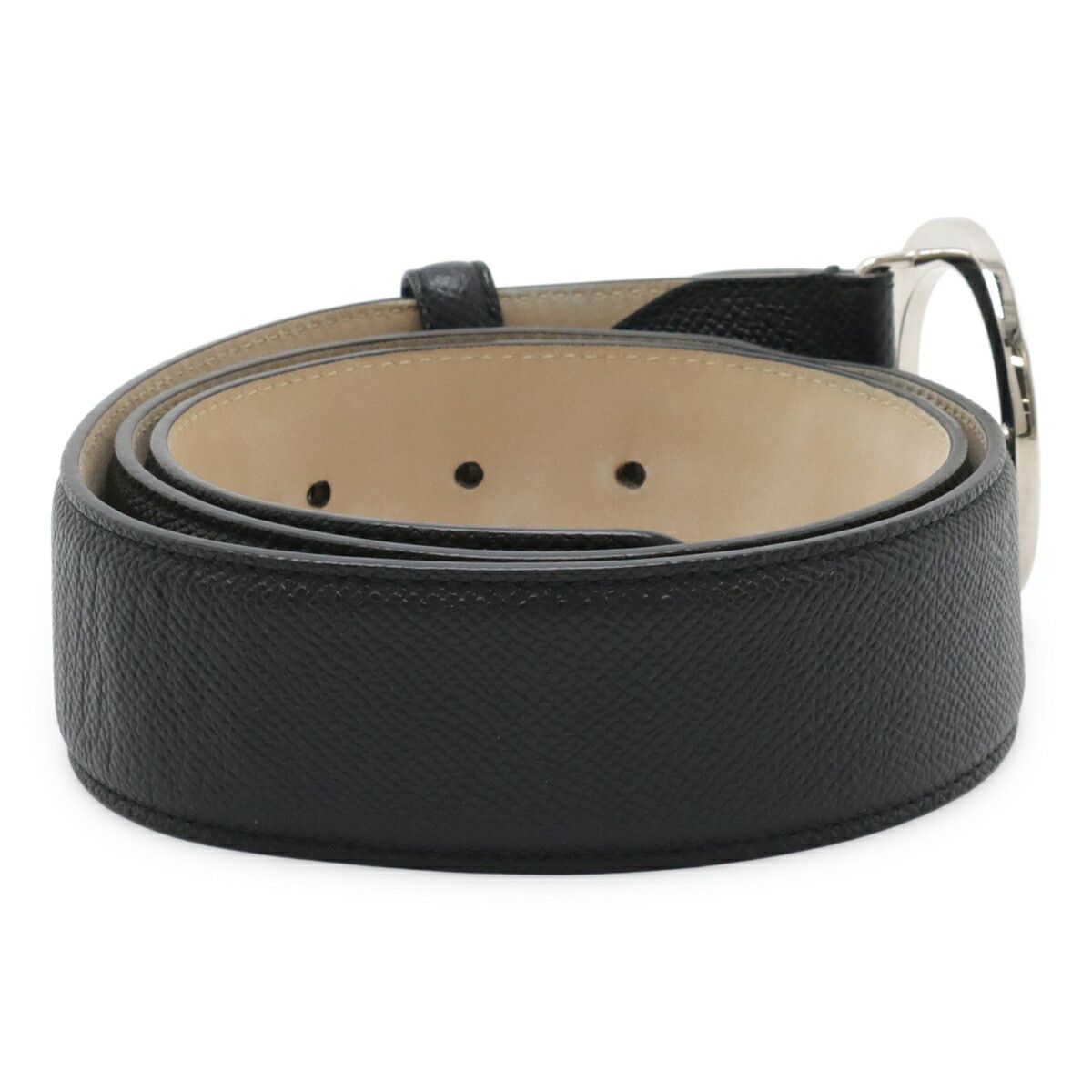 Bvlgari Bvlgari Bvlgari Bvlgari Grain Leather Belt Leather Belt DUTY FREE for USA Size ONE SIZE - 2 Thumbnail