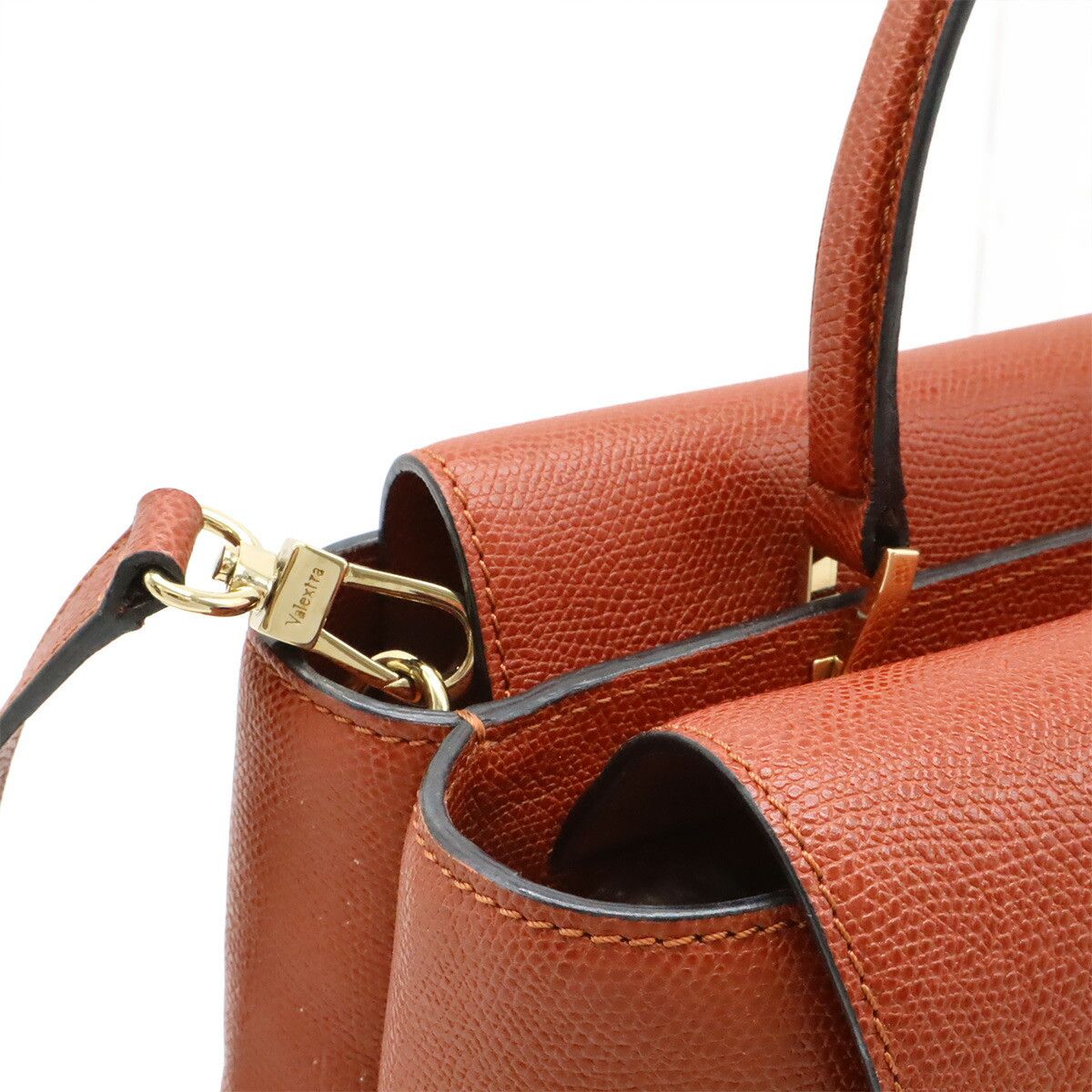 Valextra Valextra Valextra Twist Small Leather 2way Bag Leather Shoulder Bag DUTY FREE for USA Size ONE SIZE - 5 Thumbnail