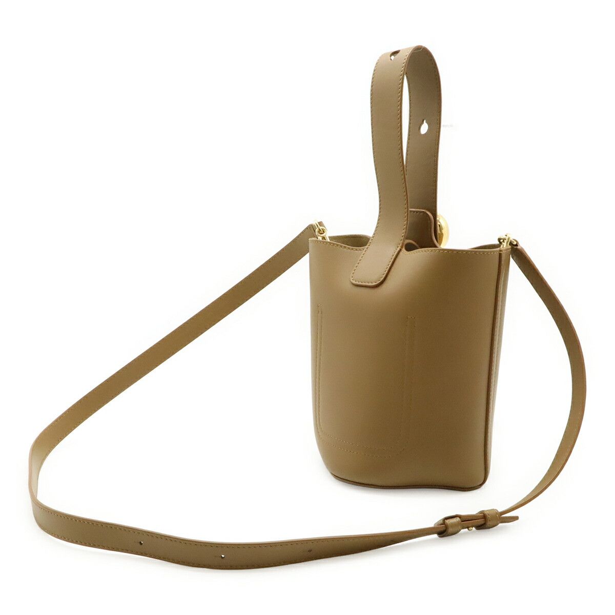 Loewe Loewe Loewe Pebble Bucket Smooth Calf Leather 2way Bag Leather Shoulder Bag AANBBBMX01 DUTY FREE for USA Size ONE SIZE - 2 Thumbnail