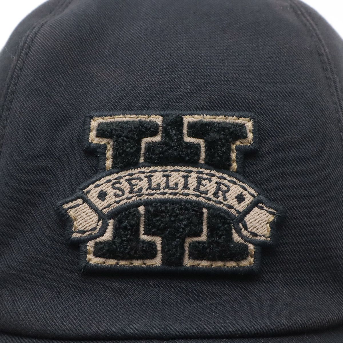 Hermes Hermes Hermes Davis H Sellier Cotton Baseball Cap Textile Hats DUTY FREE for USA Size ONE SIZE - 5 Thumbnail