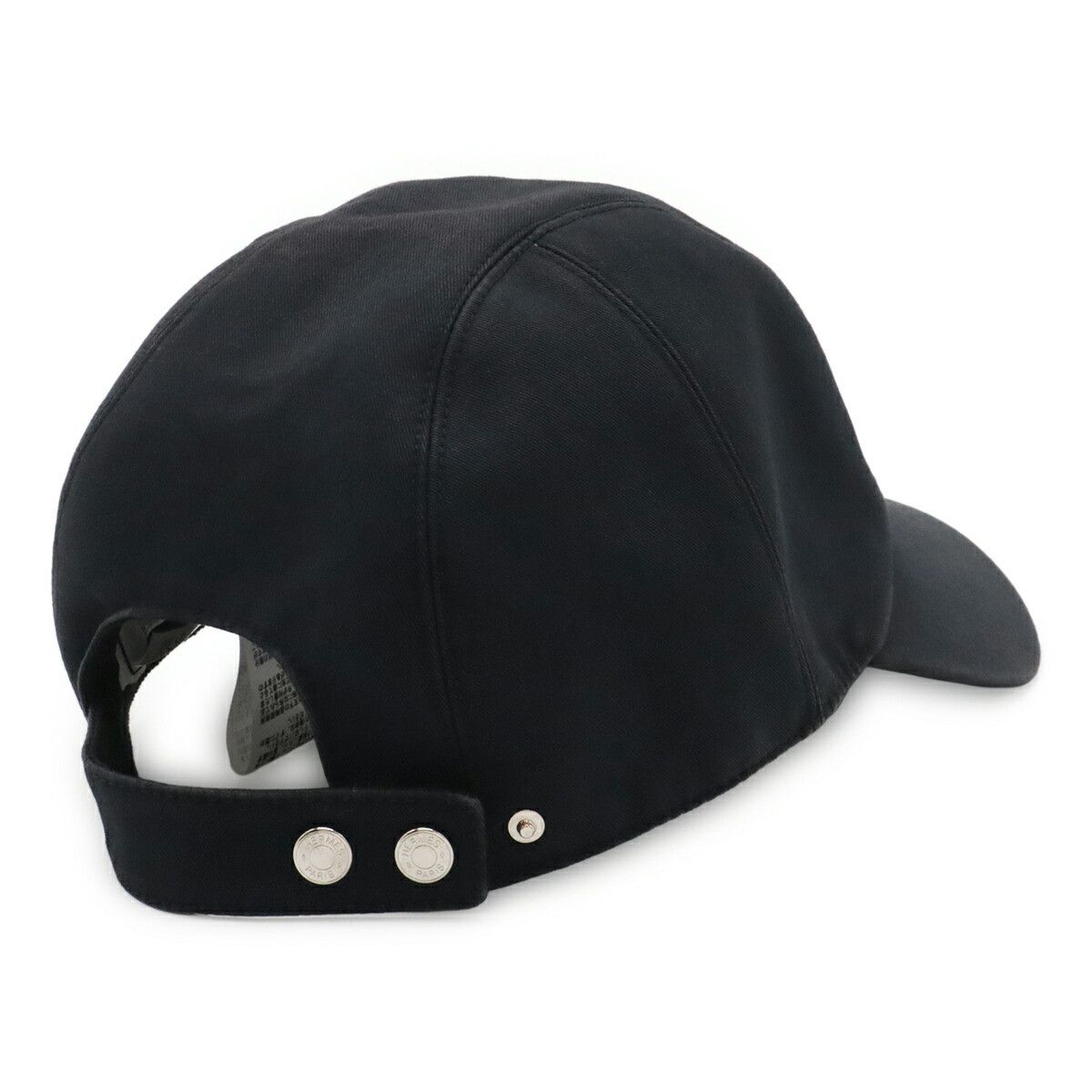 Hermes Hermes Hermes Davis H Sellier Cotton Baseball Cap Textile Hats DUTY FREE for USA Size ONE SIZE - 2 Thumbnail