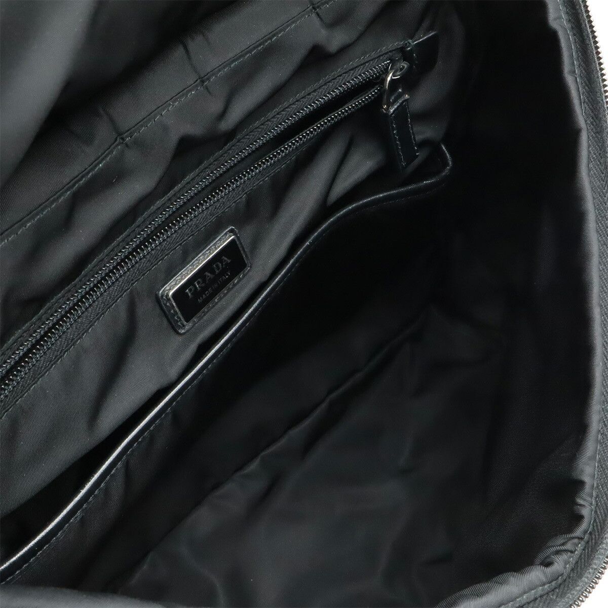 Prada Prada Prada Re-Nylon Nylon Leather Backpack Textile Backpack 2VZ095 DUTY FREE for USA Size ONE SIZE - 8 Thumbnail