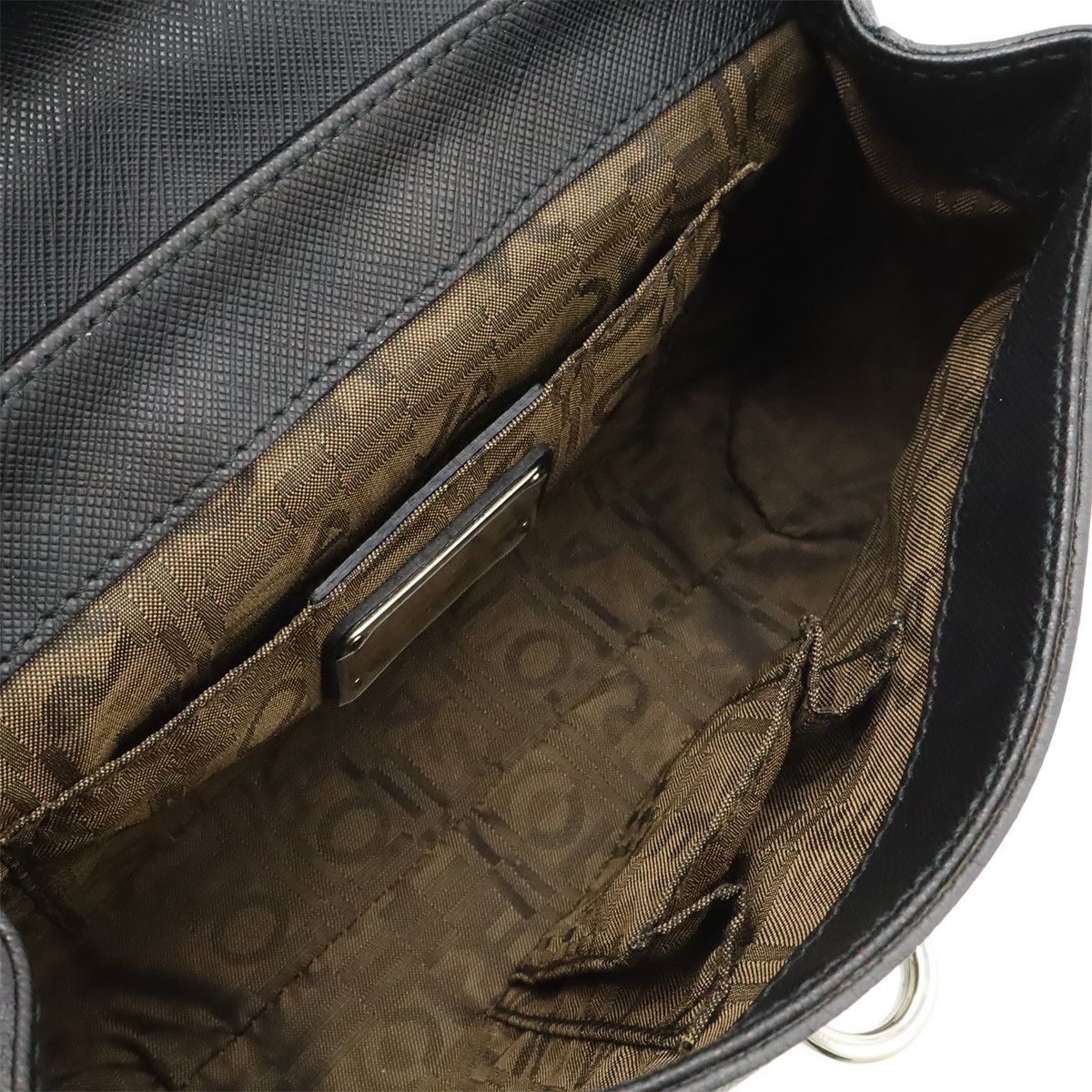 Salvatore Ferragamo Salvatore Ferragamo Salvatore Ferragamo Gancini Vara Leather Shoulder Bag Leather Shoulder Bag BW-8462 DUTY FREE for USA Size ONE SIZE - 7 Thumbnail