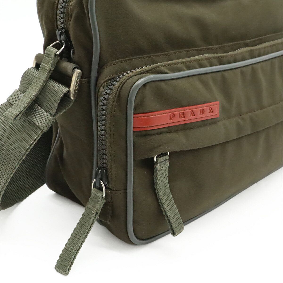 Prada Prada Prada Nylon Shoulder Bag Textile Shoulder Bag 4VA122 DUTY FREE for USA Size ONE SIZE - 5 Thumbnail