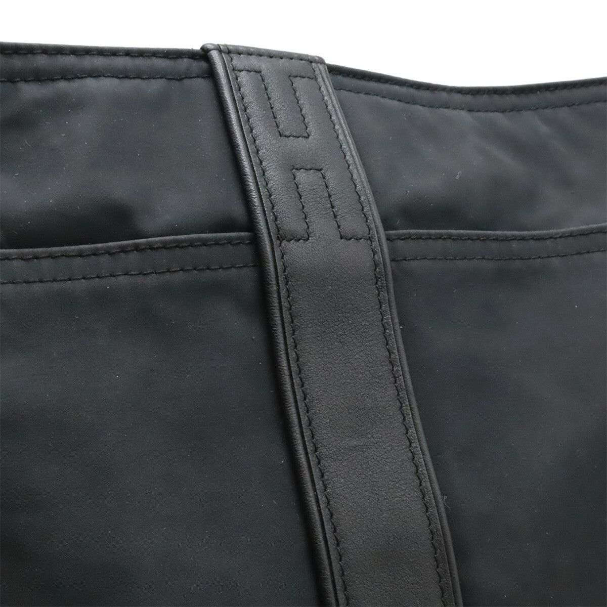 Hermes Hermes Hermes Acapulco MM Toile Chevron Canvas Tote Bag Leather Tote Bag DUTY FREE for USA Size ONE SIZE - 7 Thumbnail