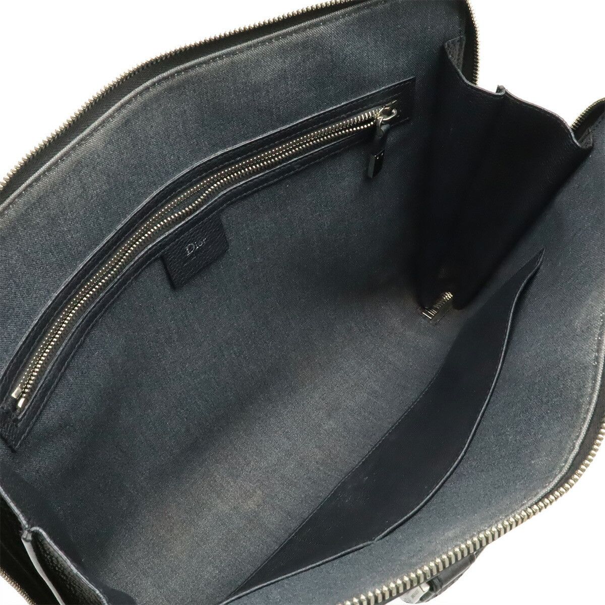 Dior Dior Christian Dior Dior Homme Leather Briefcase Leather Business Bag DUTY FREE for USA Size ONE SIZE - 6 Thumbnail