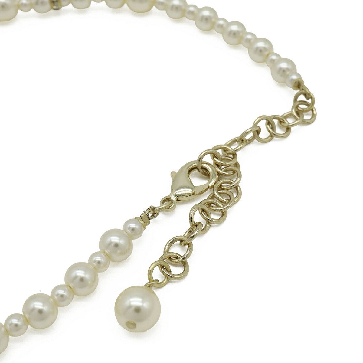 Chanel Chanel Chanel Pearl Choker Necklace Metal Necklace ABB256 DUTY FREE for USA Size ONE SIZE - 6 Thumbnail