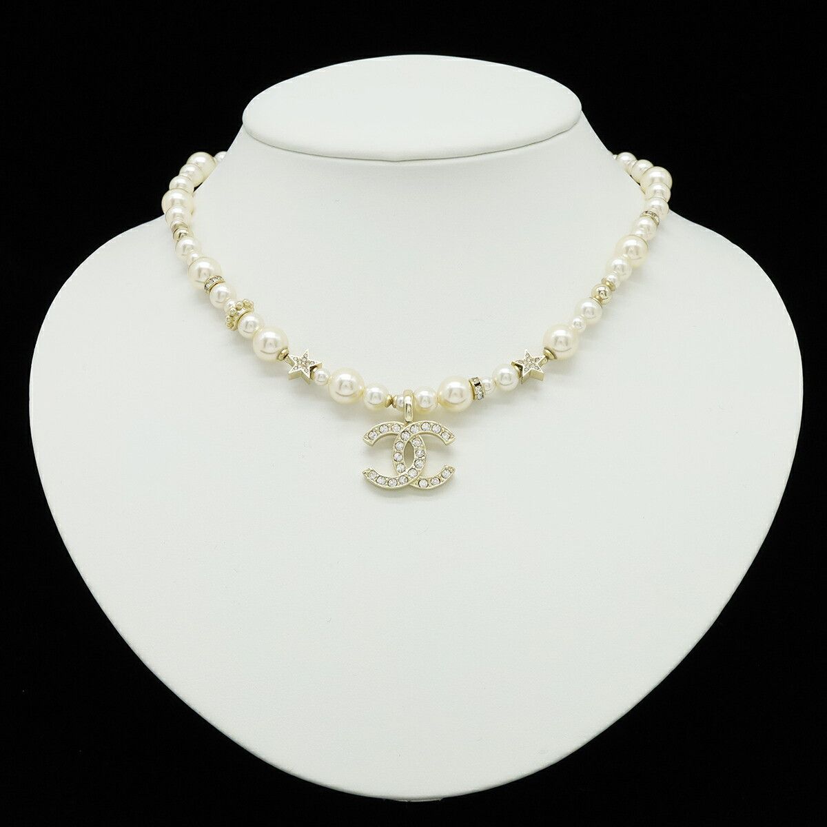 Chanel Chanel Chanel Pearl Choker Necklace Metal Necklace ABB256 DUTY FREE for USA Size ONE SIZE - 7 Thumbnail