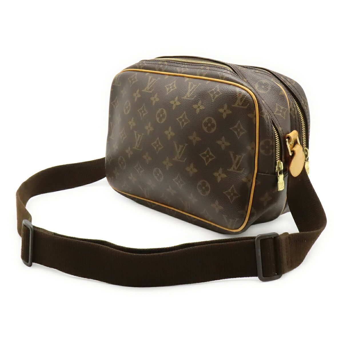 Louis Vuitton Louis Vuitton Louis Vuitton Reporter PM Monogram Shoulder Bag Textile Shoulder Bag M45254 DUTY FREE for USA Size ONE SIZE - 2 Thumbnail