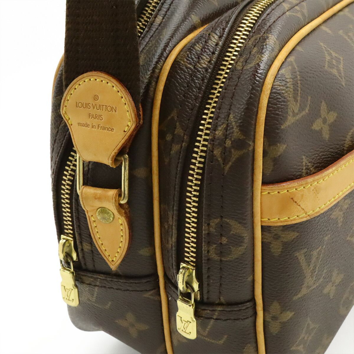 Louis Vuitton Louis Vuitton Louis Vuitton Reporter PM Monogram Shoulder Bag Textile Shoulder Bag M45254 DUTY FREE for USA Size ONE SIZE - 5 Thumbnail
