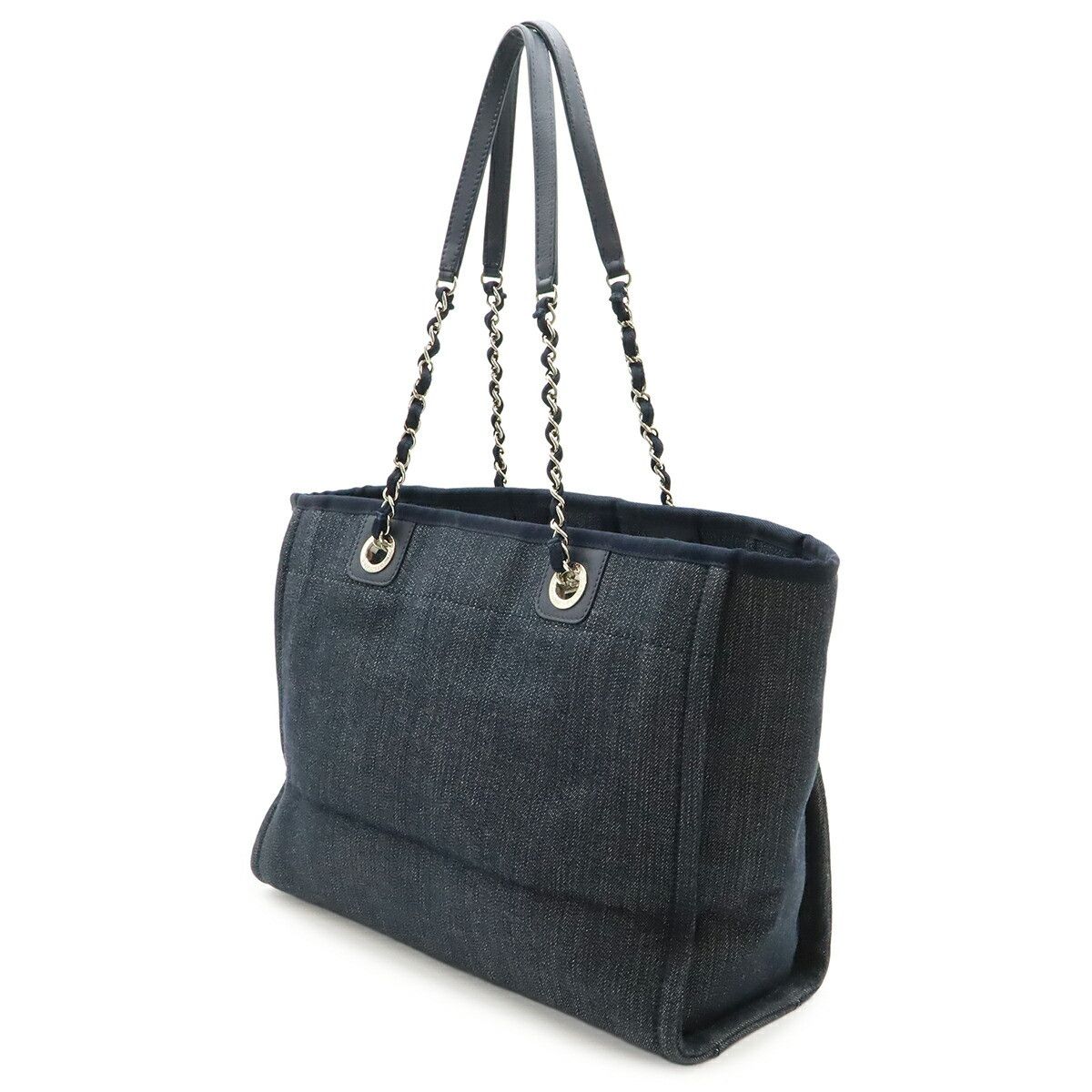 Chanel Chanel Chanel Deauville Medium Tote Bag Textile Tote Bag A67001 DUTY FREE for USA Size ONE SIZE - 2 Thumbnail