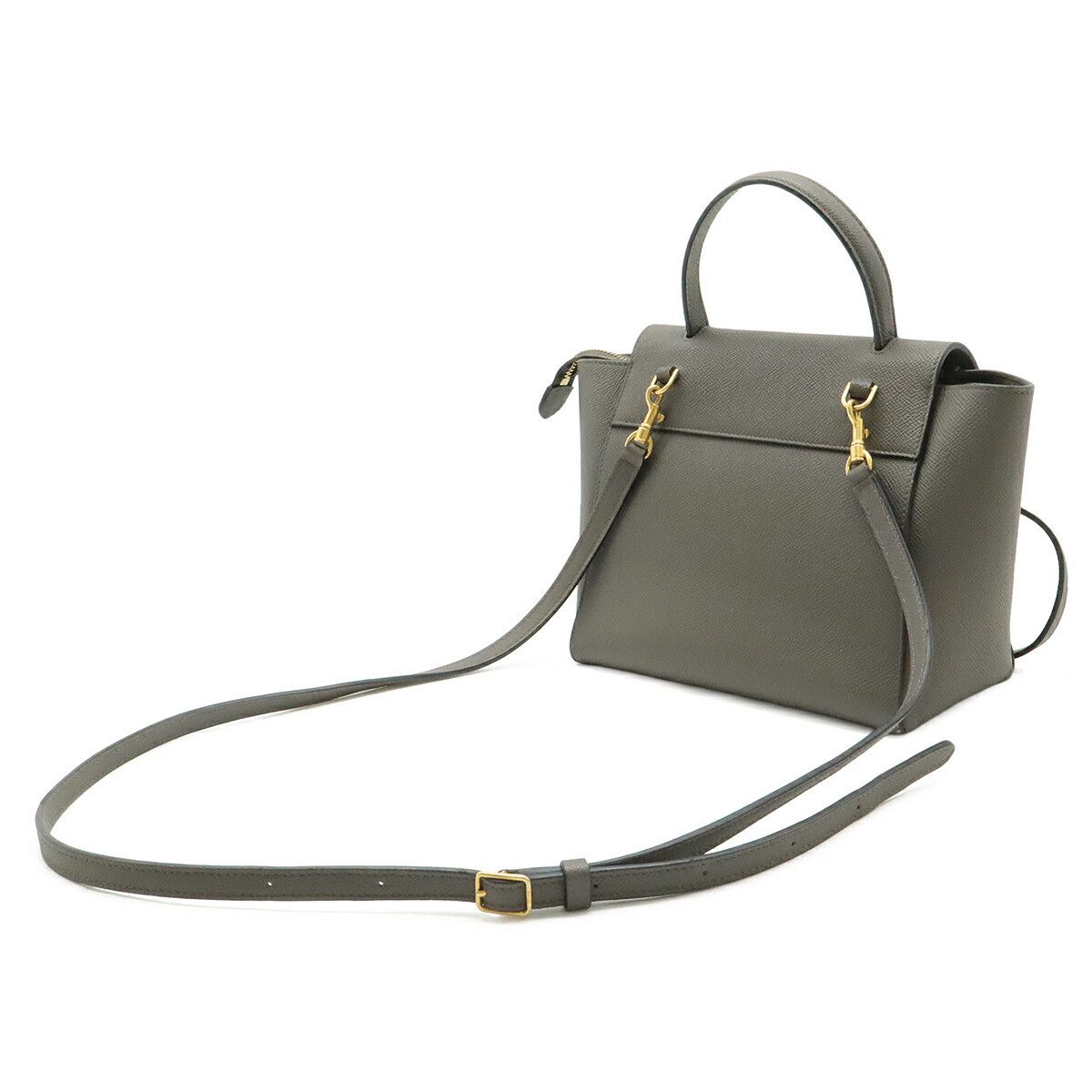 Celine Celine Celine Belt Nano Leather Handbag Leather Crossbody Bag 189003 DUTY FREE for USA Size ONE SIZE - 2 Thumbnail