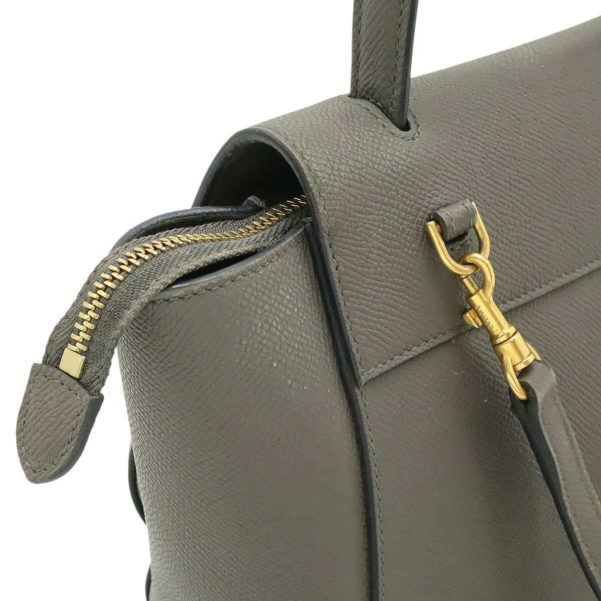 Celine Celine Celine Belt Nano Leather Handbag Leather Crossbody Bag 189003 DUTY FREE for USA Size ONE SIZE - 4 Thumbnail