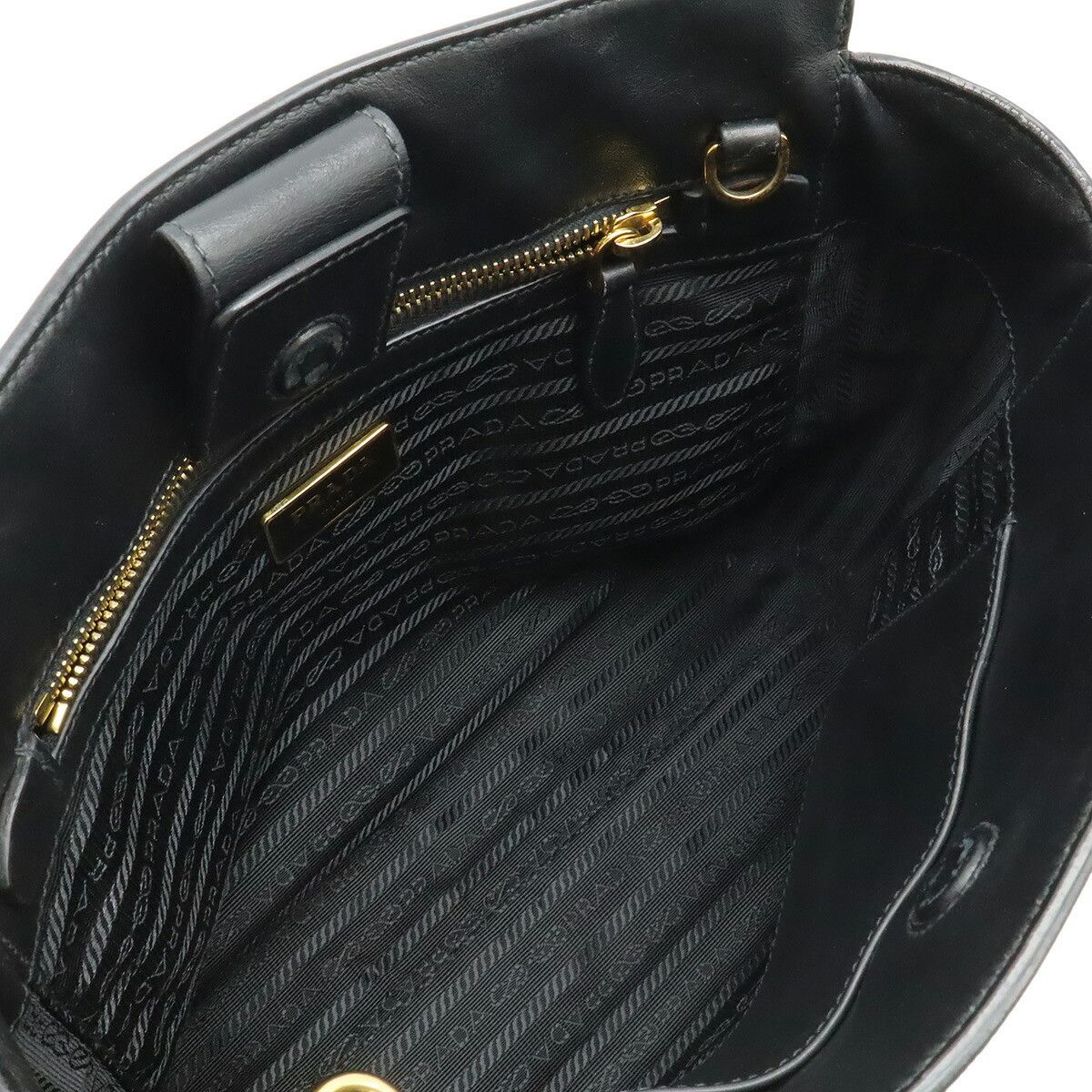 Prada Prada Prada Saffiano 2way bag Leather Shoulder Bag 1BA113 DUTY FREE for USA Size ONE SIZE - 5 Thumbnail